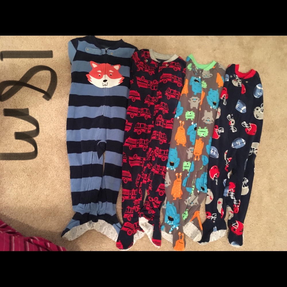 Boy fleece pjs